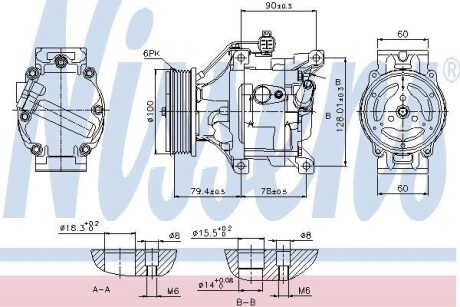 Компрессор NISSENS 89530