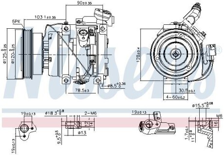 Компрессор NISSENS 89576