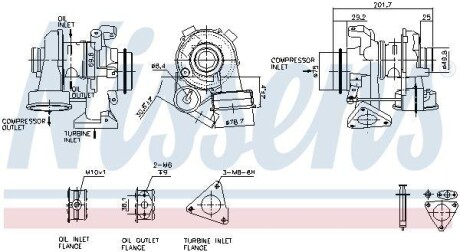 Радиатор охлаждения двигателя NISSENS 93081