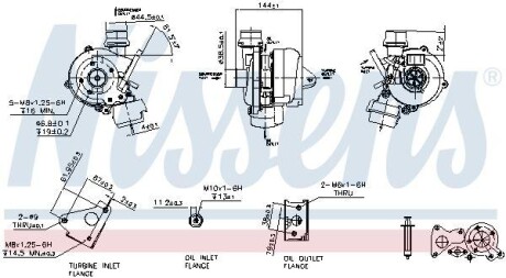 Радиатор охлаждения двигателя NISSENS 93092