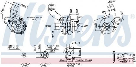 Турбокомпресор First Fit NISSENS 93238