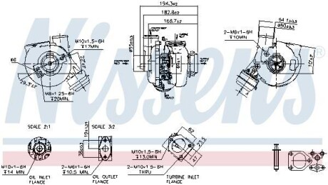 Радиатор охлаждения двигателя NISSENS 93249