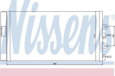 Радиатор кондиционера First Fit NISSENS 94669