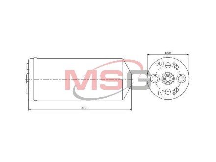 Осушувач кондиціонера NISSENS 95056