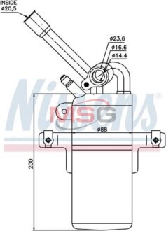 Осушитель кондиционера NISSENS 95213