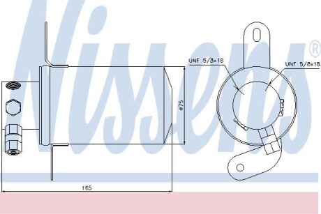 Осушитель кондиционера NISSENS 95228