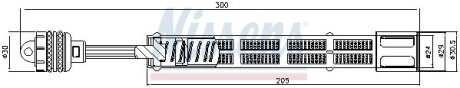 Осушитель кондиционера NISSENS 95322