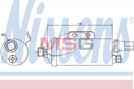 Осушитель кондиционера NISSENS 95354