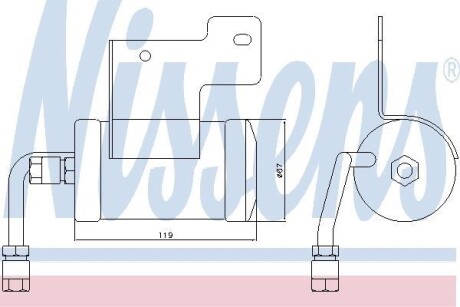 Осушитель кондиционера NISSENS 95382