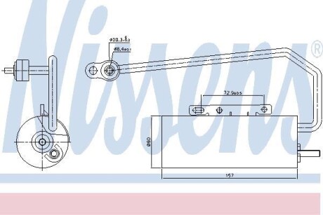 Осушитель кондиционера NISSENS 95409