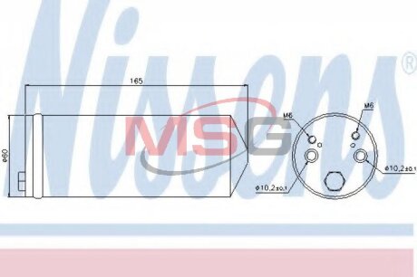 Осушитель кондиционера NISSENS 95413