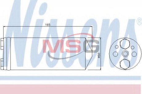 Осушитель кондиционера NISSENS 95425