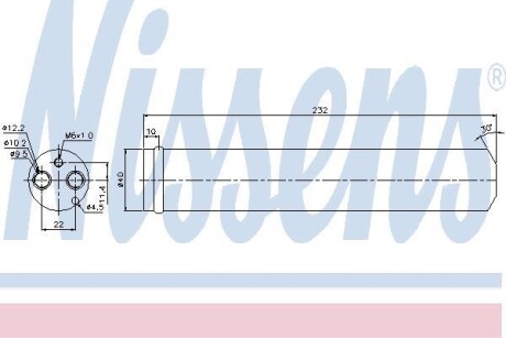 Осушитель кондиционера NISSENS 95452