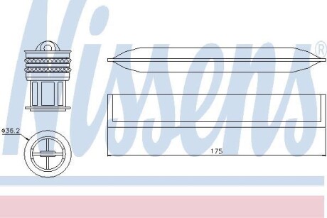 Осушитель кондиционера NISSENS 95456