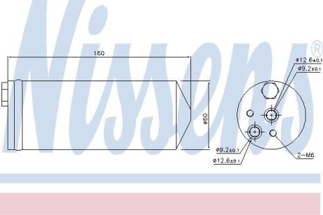 Осушитель кондиционера NISSENS 95485