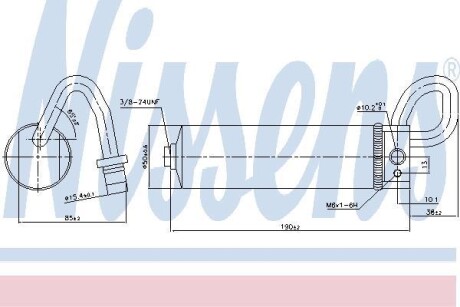 Осушитель кондиционера NISSENS 95496