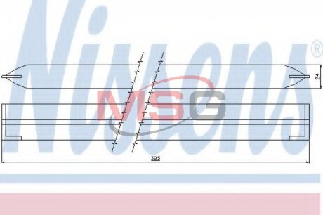 Осушитель кондиционера NISSENS 95500