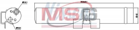 Осушитель кондиционера NISSENS 95516