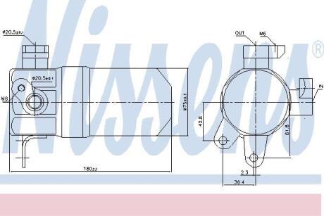 Осушитель кондиционера NISSENS 95602