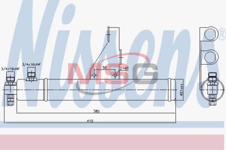 Осушитель кондиционера NISSENS 95606