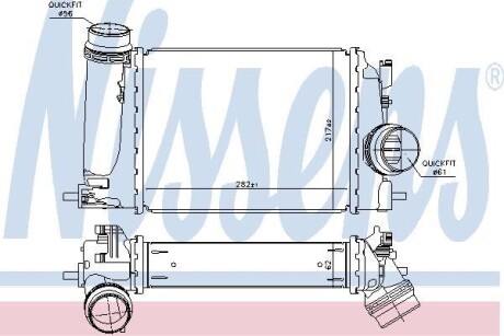 Интеркулер NISSENS 961120