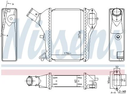 Интеркулер NISSENS 961423