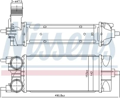 Интеркулер NISSENS 961485