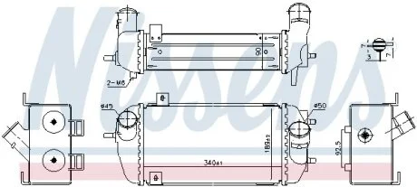 Интеркулер NISSENS 961492