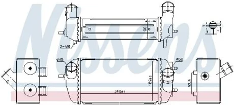 Интеркулер NISSENS 961495