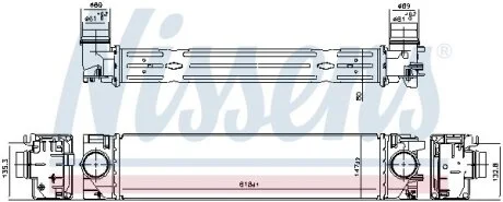 Интеркулер NISSENS 961540