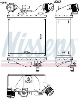 Интеркулер NISSENS 96168
