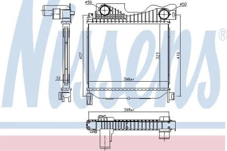 Интеркулер NISSENS 96273