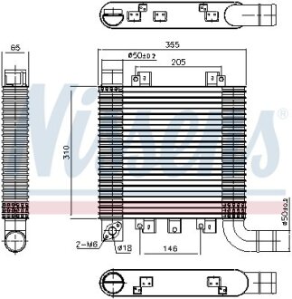 Интеркулер NISSENS 96366