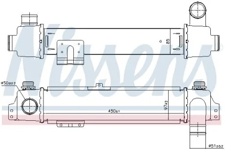 Интеркулер NISSENS 96384