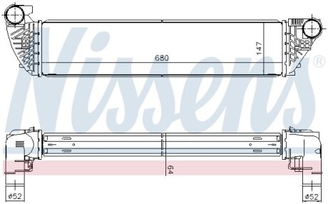 Интеркулер NISSENS 96418