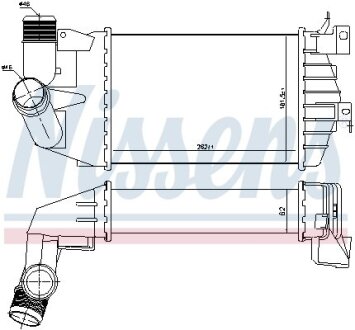 Интеркулер NISSENS 96587