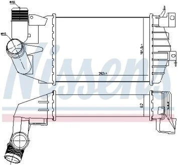 Интеркулер NISSENS 96587