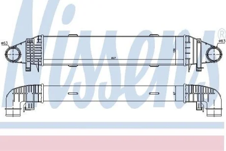 Интеркулер NISSENS 96596