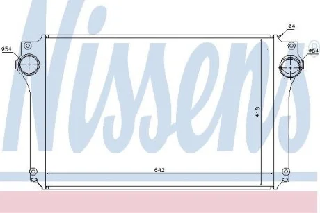 Интеркулер NISSENS 96614