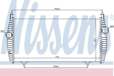 Интеркулер NISSENS 96617
