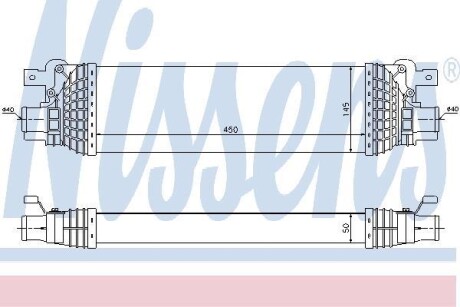 Интеркулер NISSENS 96643