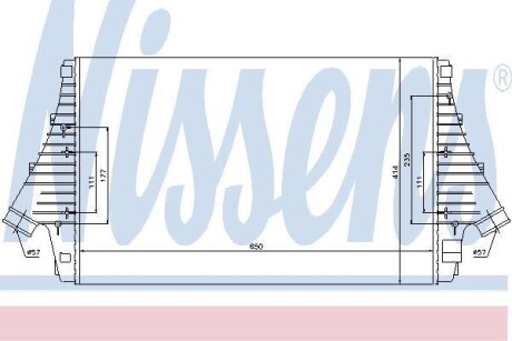 Интеркулер NISSENS 96647