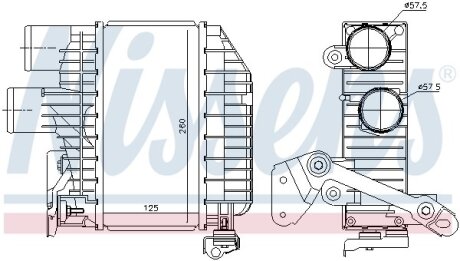 Интеркулер NISSENS 96758