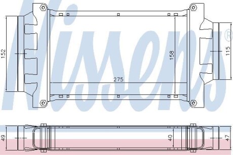 Интеркулер NISSENS 96777