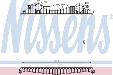 Интеркулер NISSENS 97015
