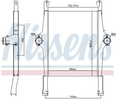 Интеркулер NISSENS 97022