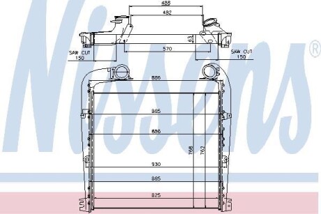 Интеркулер NISSENS 97029