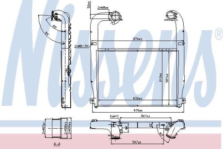 Интеркулер NISSENS 97062