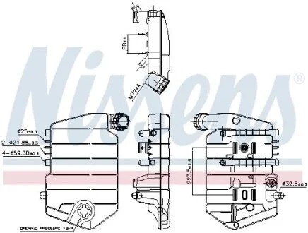 Розширювальний бачок NISSENS 996024