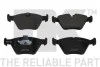 Тормозные колодки дисковые, комплект NK 221519 (фото 1)